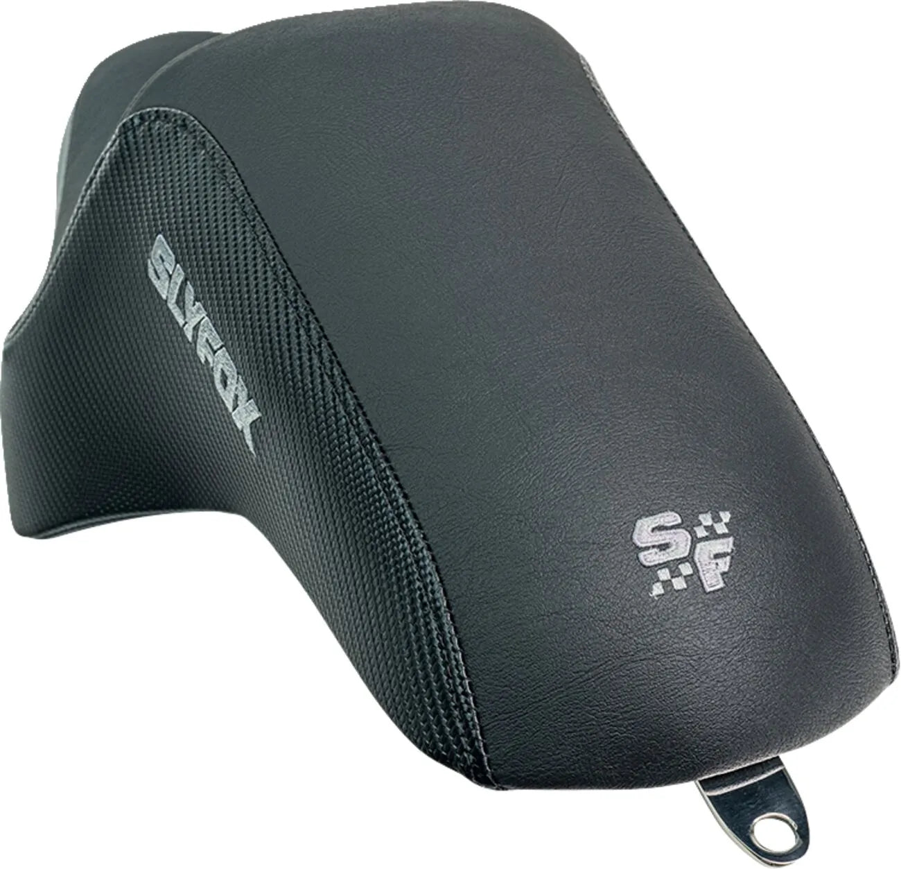 Slyfox Drifter Seat - Black Vinyl Motorcycle Seat - For Harley Davidson