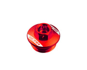 Scar Aluminum Oil Filler Cap - Red