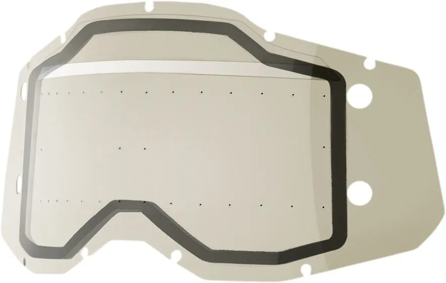100% Forecast Goggle Dual Pane Replacement Lens Smoked