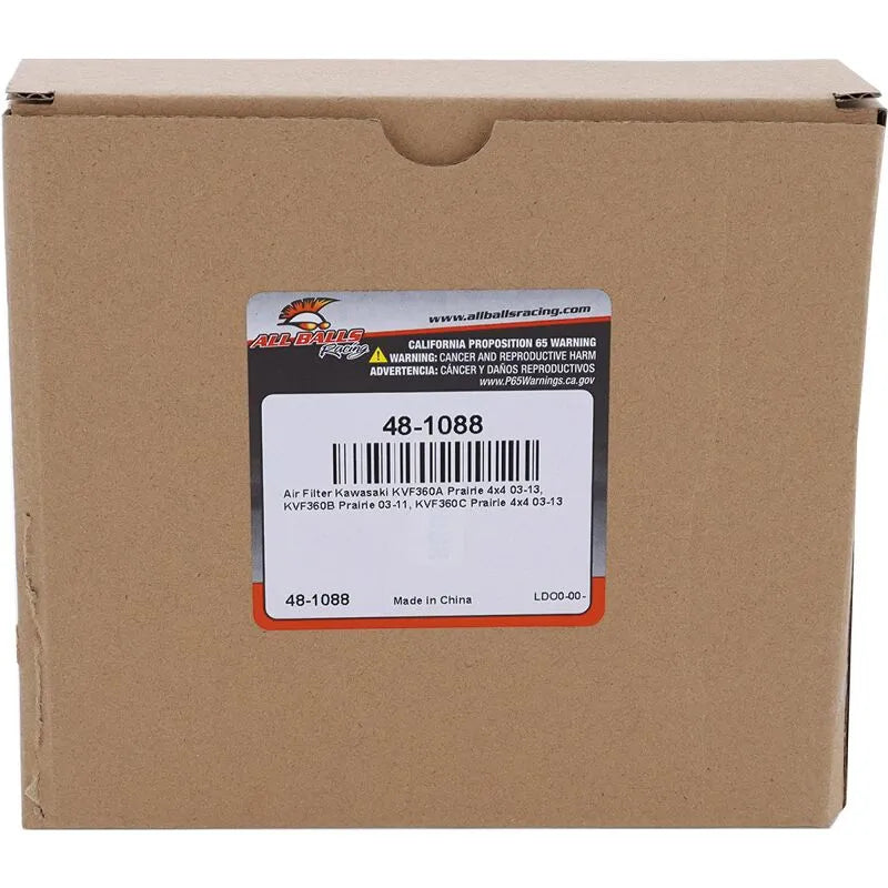 All Balls Replacement Air Filter