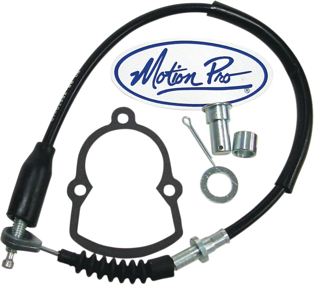 Motion Pro Schwarzes Vinyl-Hinterradbremskabel-Kit