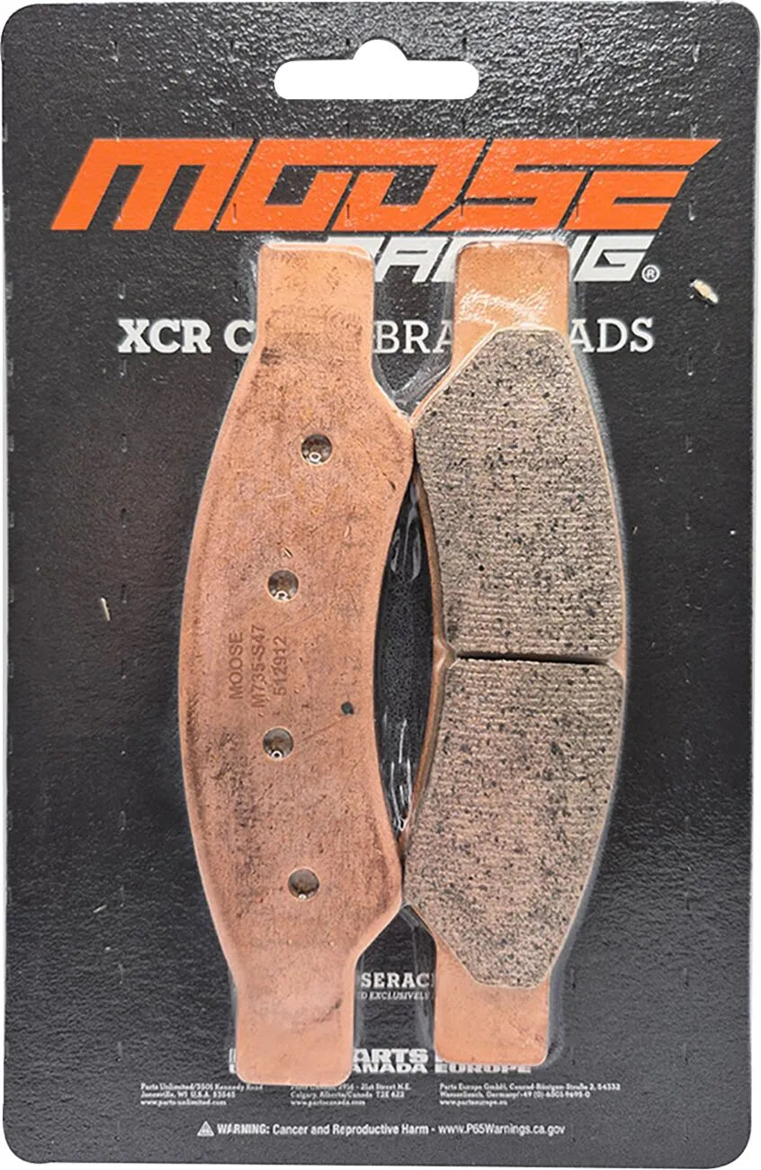 Moose Offroad Sintered Metal Brake Pads - Superior Stopping Power - Rear