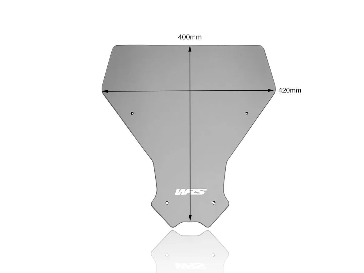 WRS Intermedio Windscreen - 40cm - Smoke - HO032F