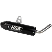 Hgs 2-Takt Schalldämpfer mit Carbon Endkappe