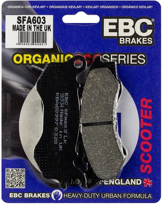 Ebc Sfa Scooter Brake Pads - Organic Compound