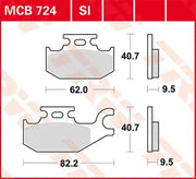 Trw Si Series Sinter-Offroad-Bremsbeläge - Vorne & Hinten