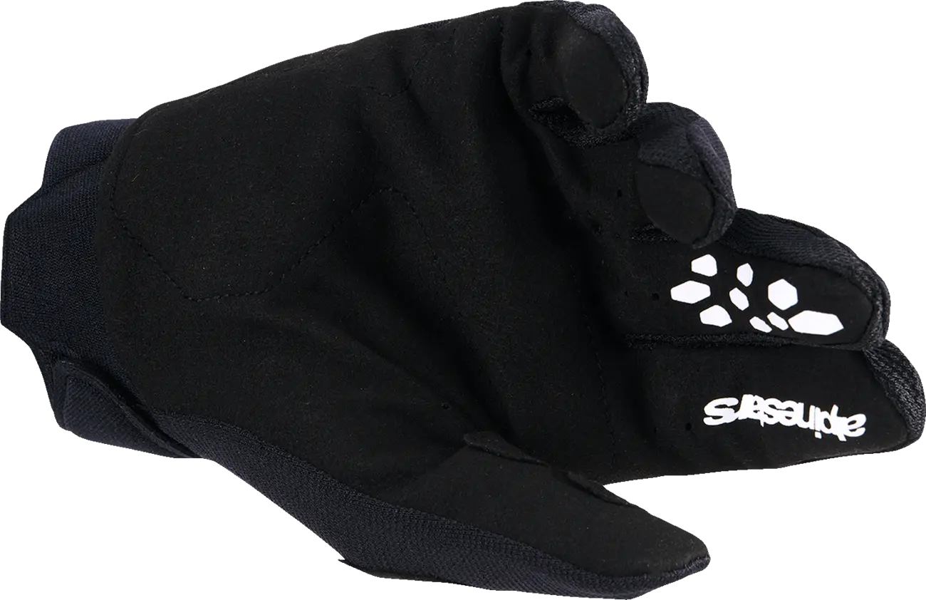 Alpinestars Youth Full Bore V2 Mx Gloves - Black/White