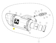 Akrapovic Auspuff Aufkleber