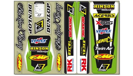 Blackbird Racing Universal Decal Logo Kit