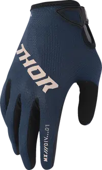 Thor Women's Ridemode Static Mx Gloves - Black/Midnight