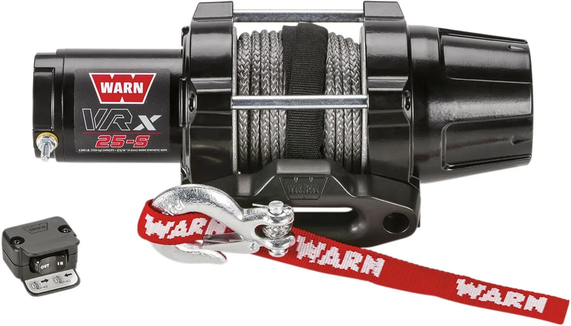 Warn VRX 2500 lb Synthetic Rope Winch