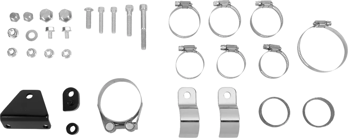 S&S Cycle GNX 2:1 Chrome Exhaust 4-1/2" for H-D Touring 17-25