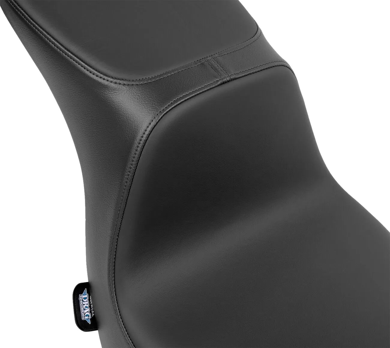Drag Specialties Performance Predator 2-up Seat - For Harley Davidson
