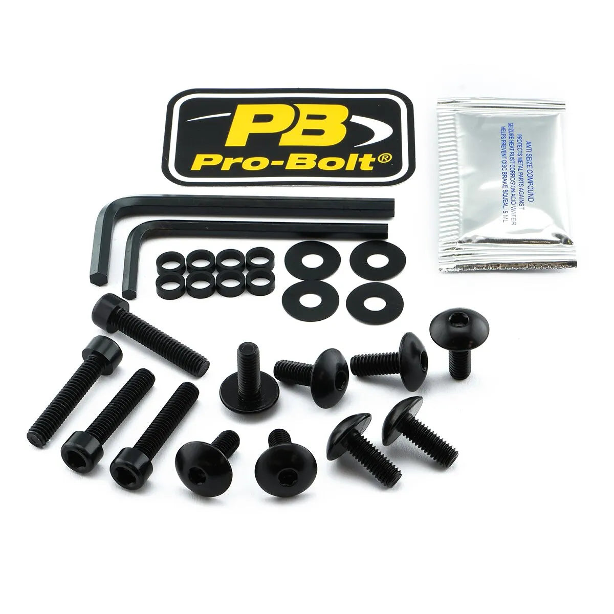 Pro Bolt Aluminium Fairing Bolt Kit For Yamaha