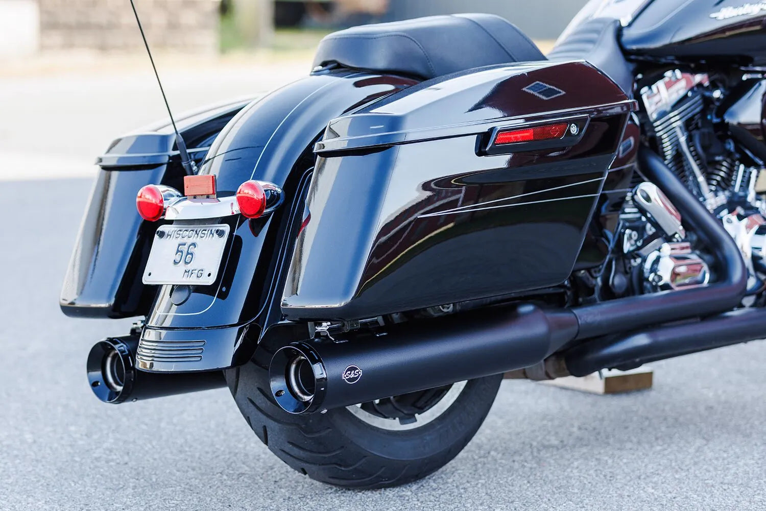 S&S Cycle GNX Slip-On Schalldämpfer - Aggressiver Klang