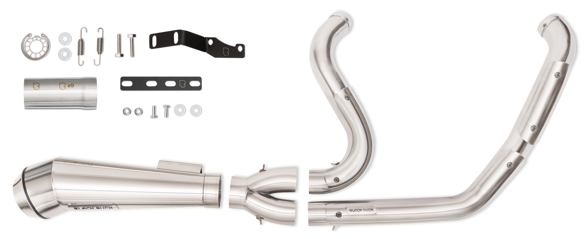 Black Duck 2-INTO-1 for Milwaukee Eight Touring – Exhaust