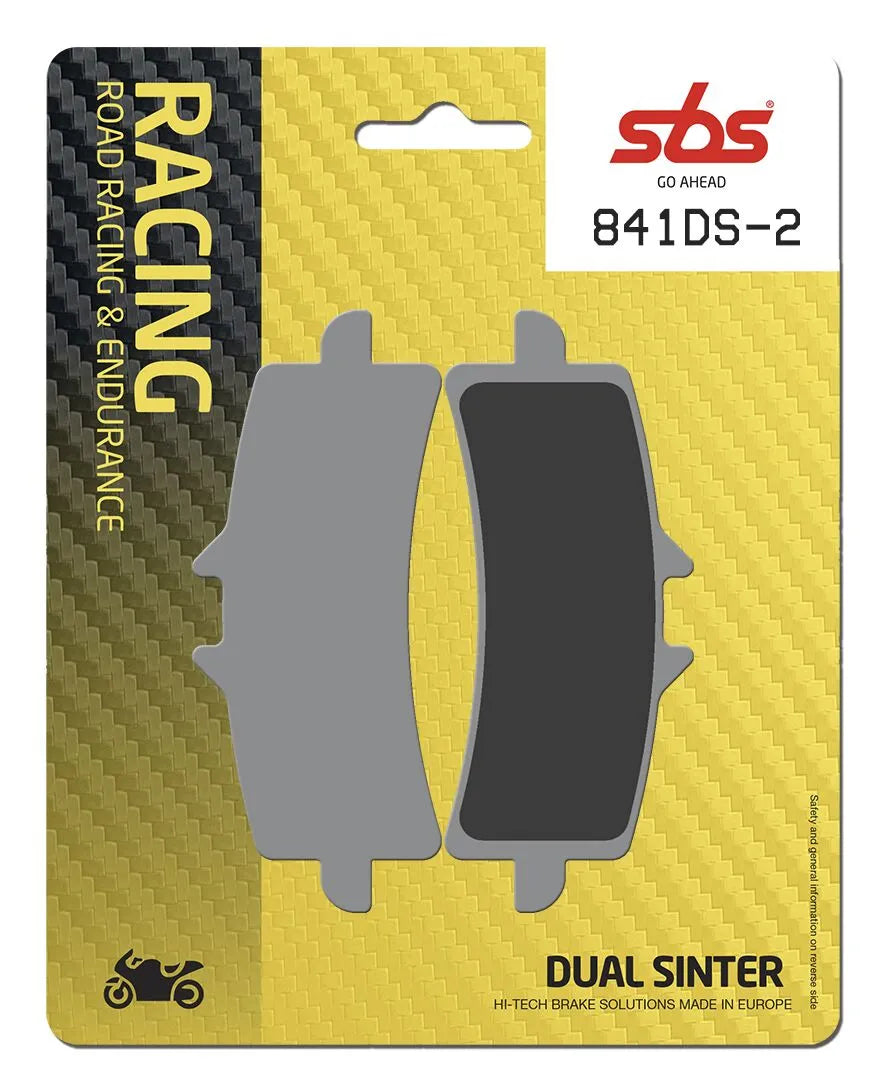 Sbs Ds Racing Dual Sintered Brake Pads - Front