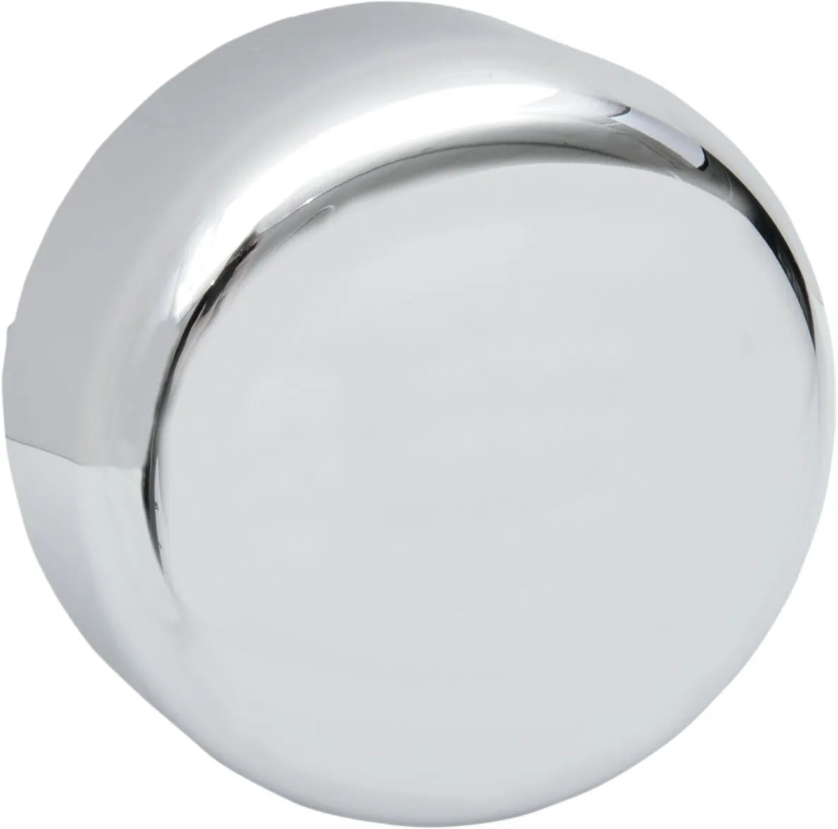 Drag Specialties Horn Cover - Chrome Steel, 4-5/8"