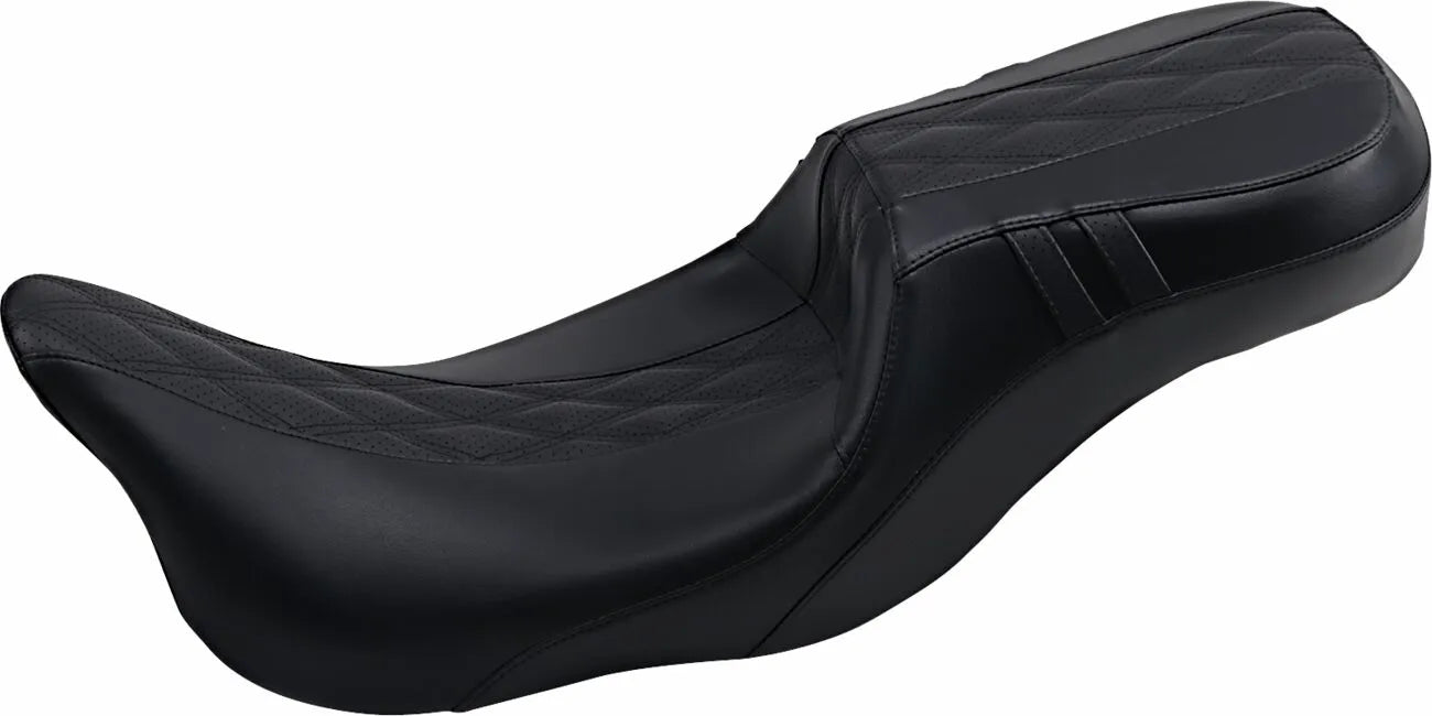 2-Up Le Pera Outcast Daddy Long Legs Seat - For Harley Davidson