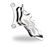 Performance Machine 6 Piston Differential Bore Front Calipers – Brake
