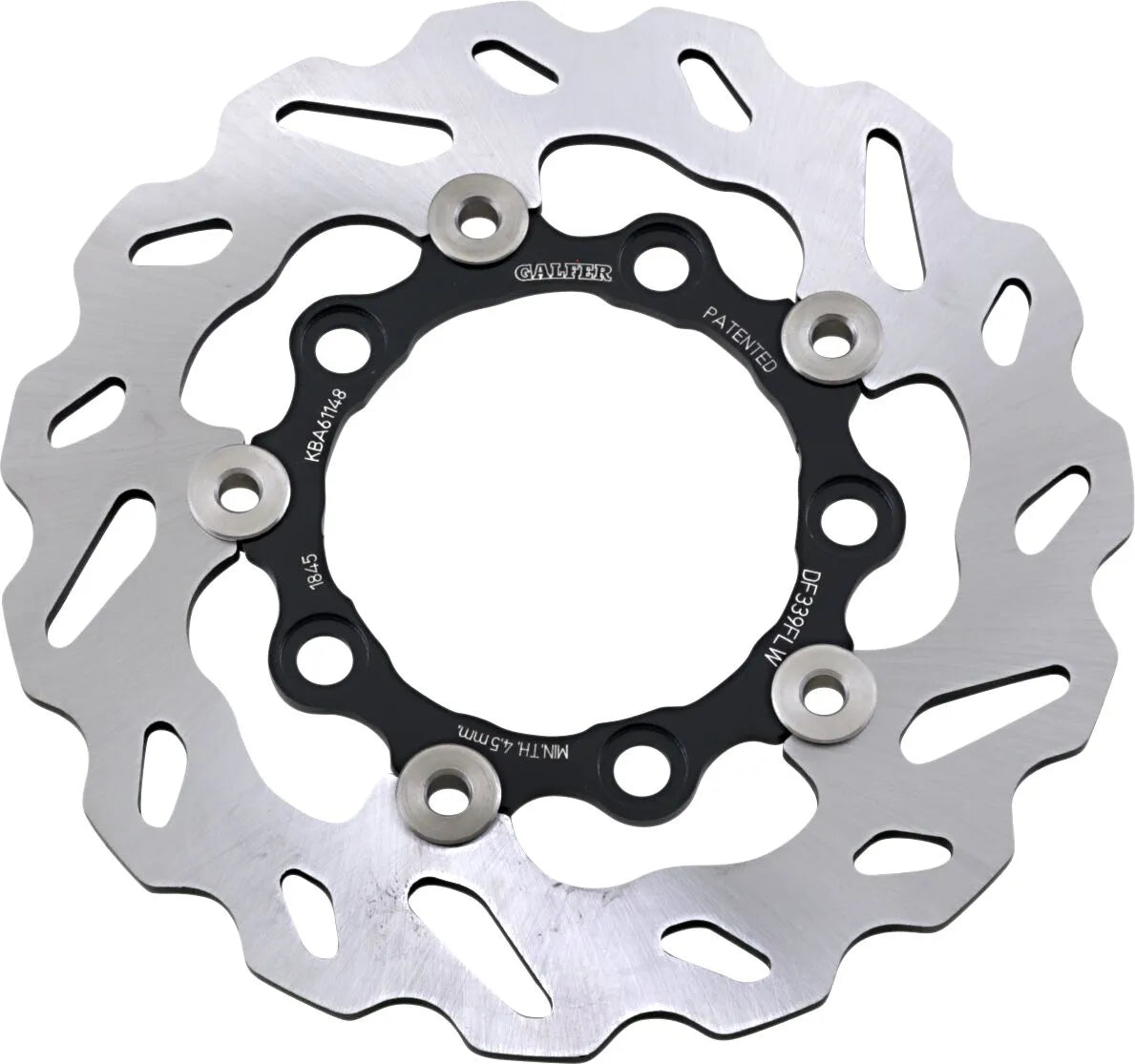 Galfer Brake Rotor For Motorcycle - Floating Stainless Steel