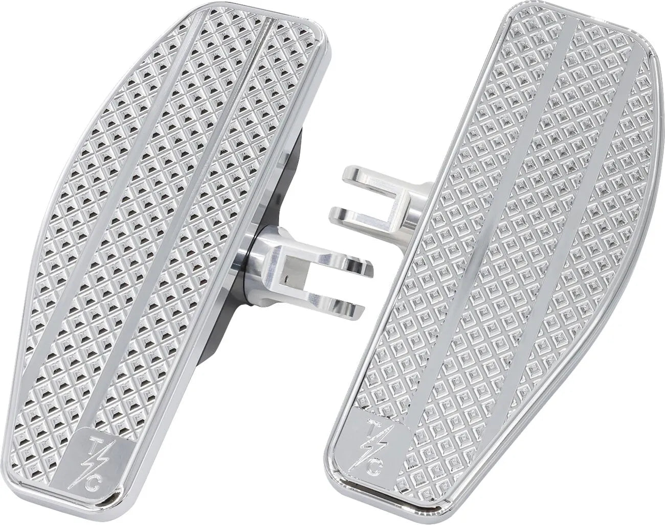 Thrashin Supply Co. Mini Floorboards Chrome