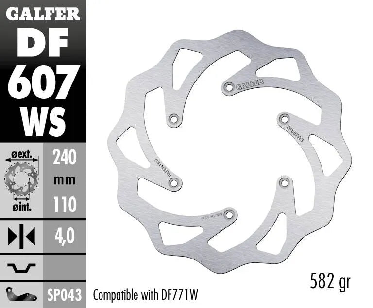 Galfer Wave® Bremsscheibe - Hochleistungsbremsung