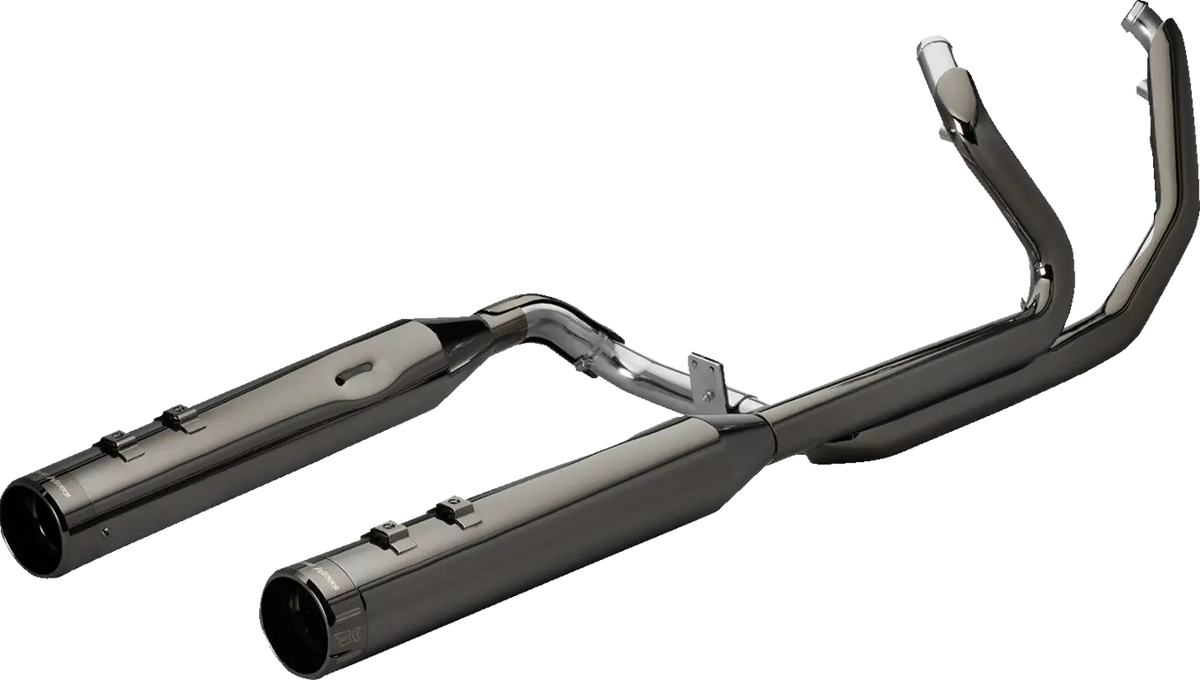 Khrome Werks Dominator-SR 2-into-1-into-2 Exhaust 4-1/2" Mufflers