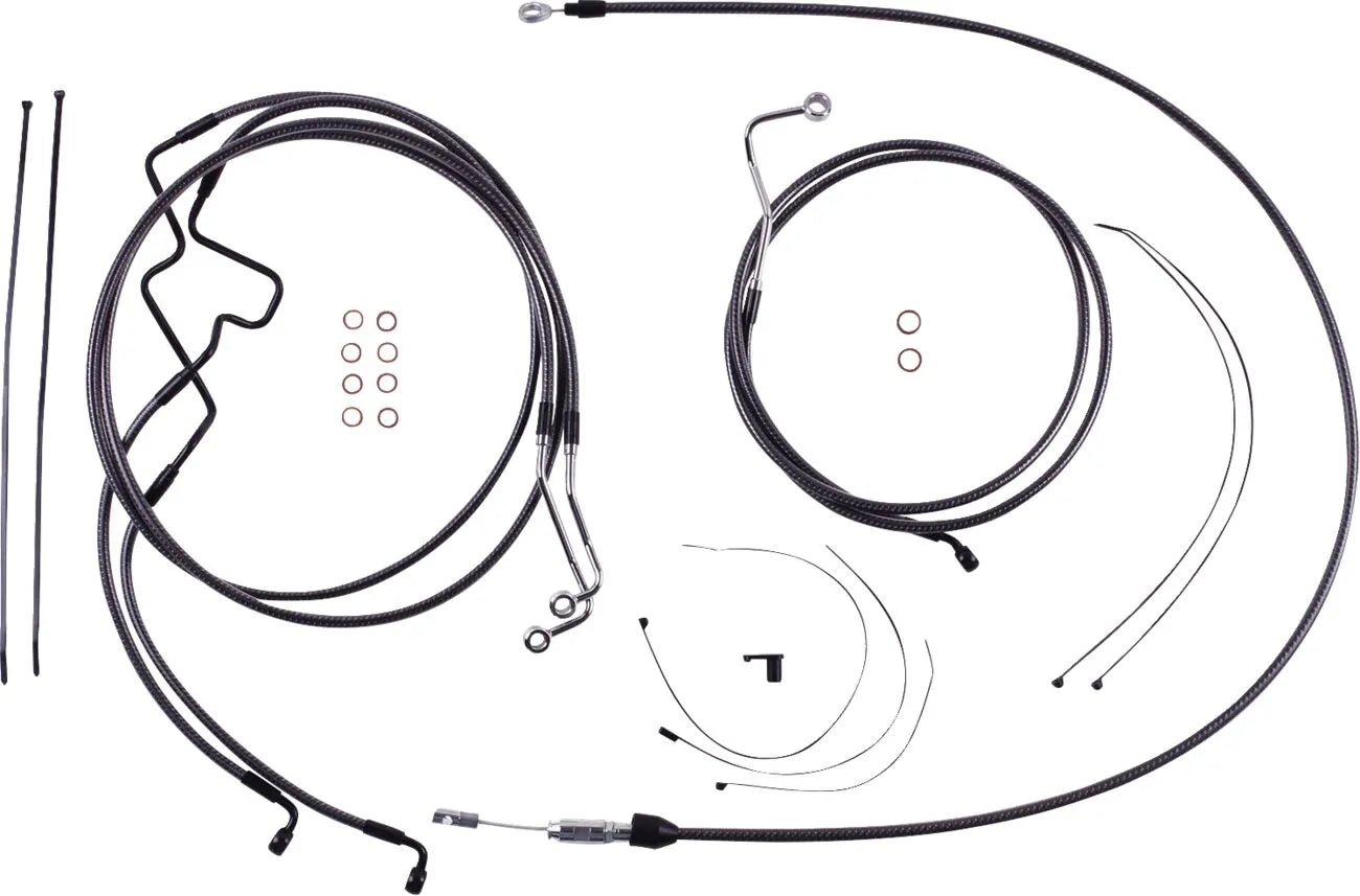 Magnum Shielding KARBONFIBR Handlebar Installation Kit for Ape