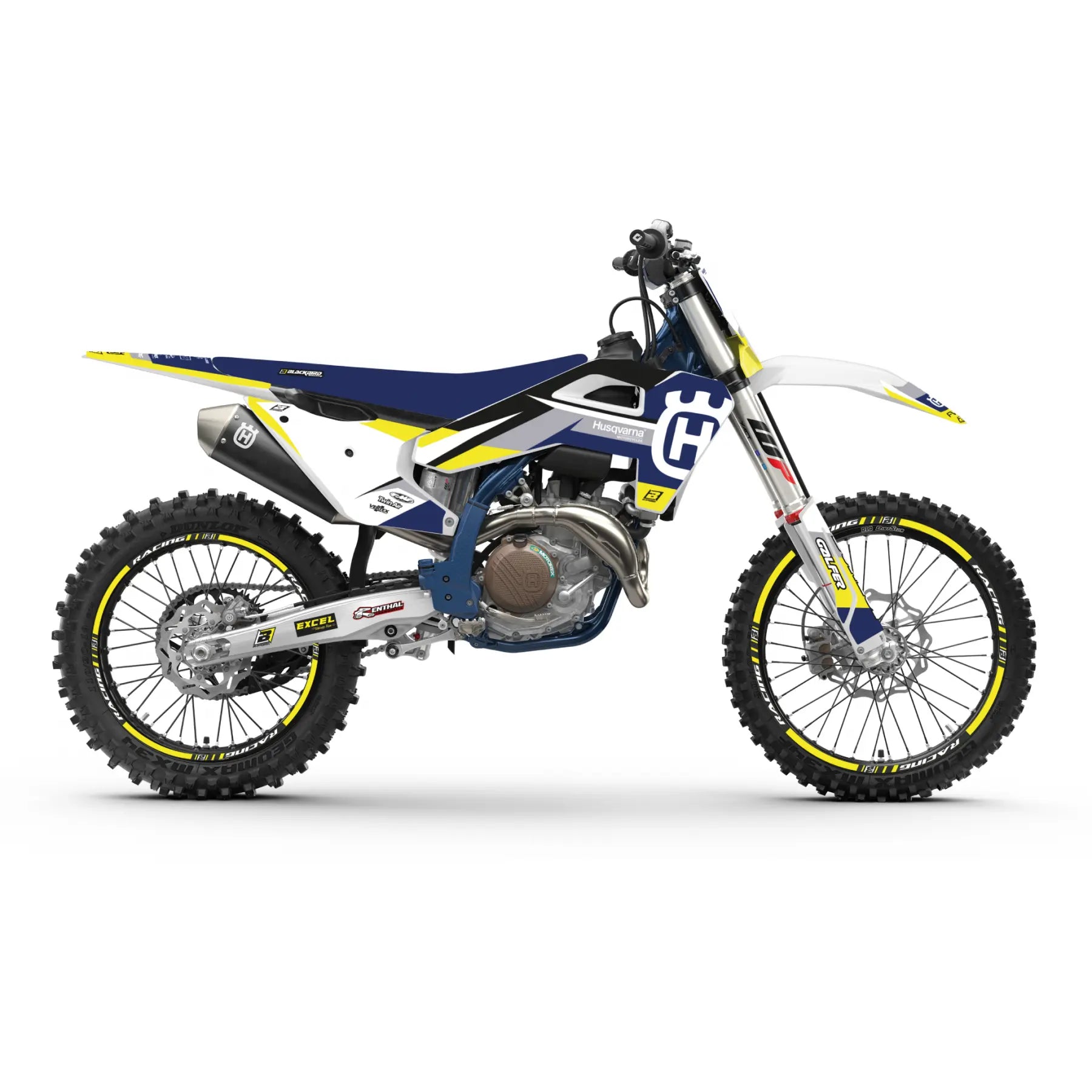 Blackbird Racing Dream 5 Chrome Sticker Kit For Husqvarna