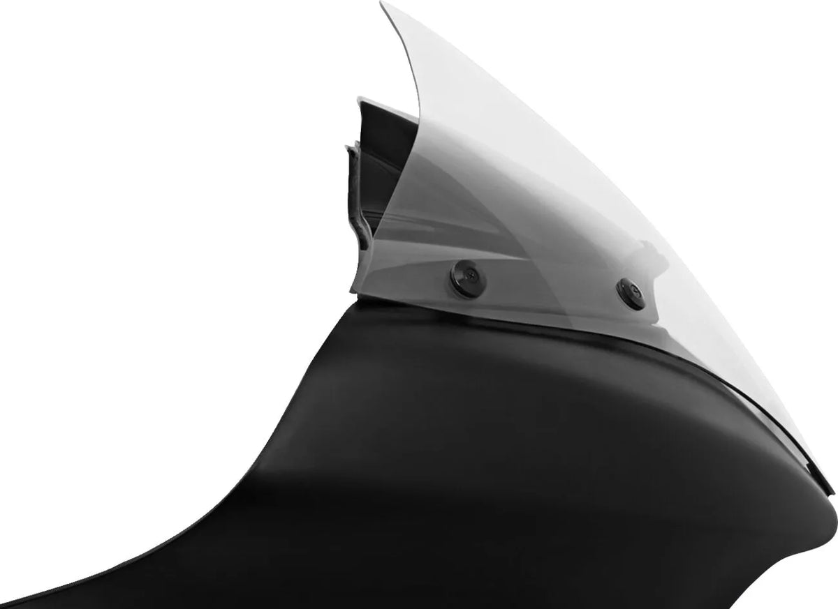 Memphis Shades BRL Race Bubble Windshield - 4" - Clear - MBR100304