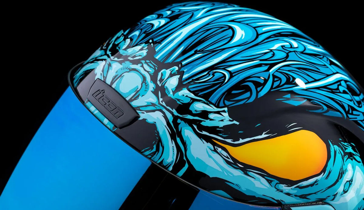 Icon Airform MIPS Manik'RR Helmet Light Blue