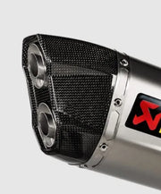 Akrapovic Endkappe für Schalldämpfer - Carbonfaser