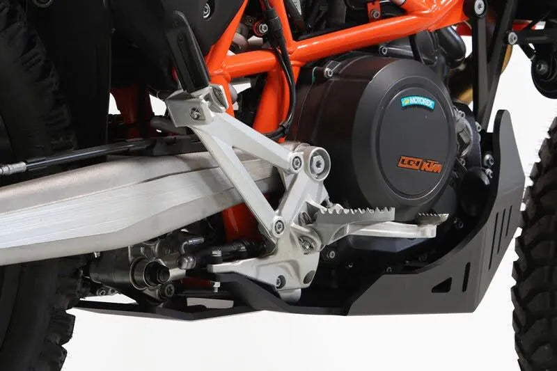 AXP Racing HDPE Adventure Front Skid Plate - Black - AX1696