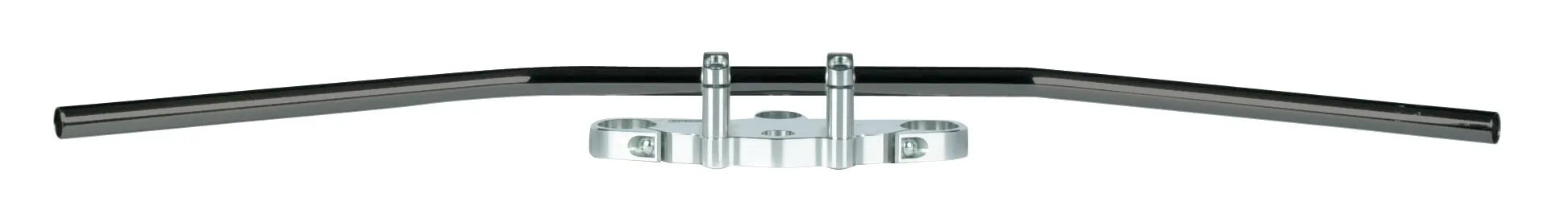 Trw 22 Mm Steel Handlebar - Black