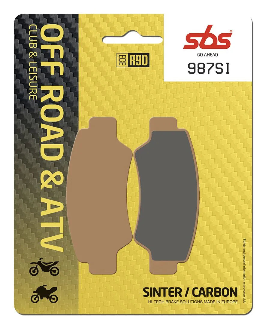 Sbs Si Offroad Sinter Bremsbelagsatz - Hinten