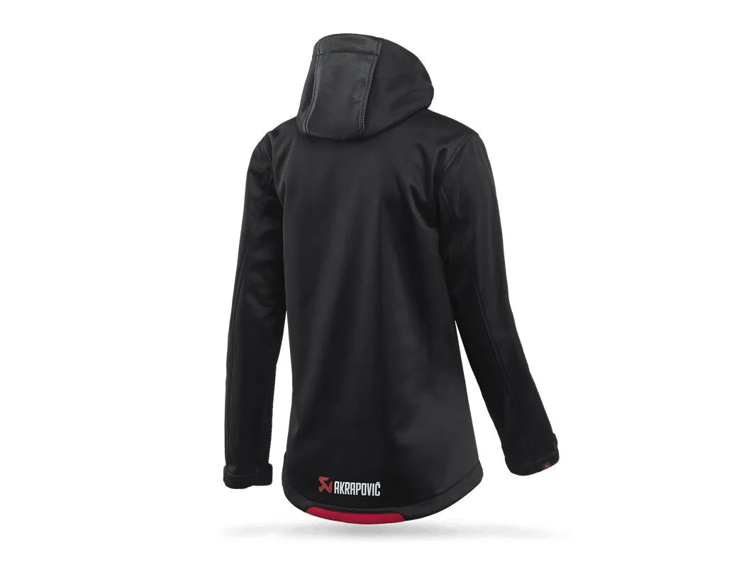 Akrapovic Corpo Women's Soft Shell Jacket Black