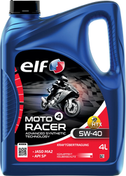 ELF Moto 4 Racer 5W-40 Advanced Synthetic Engine Oil 4L