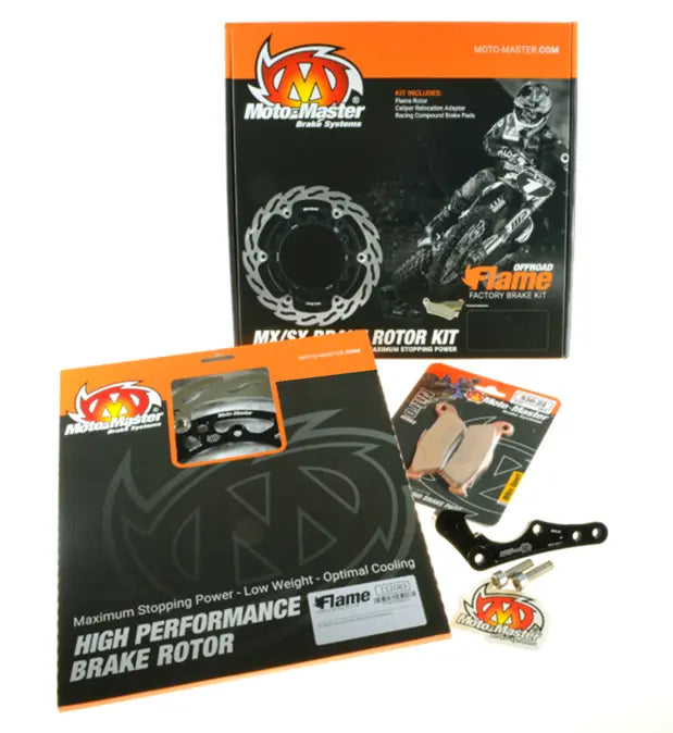 Moto-Master 270mm Flame Oversize Floating Front Brake Kit