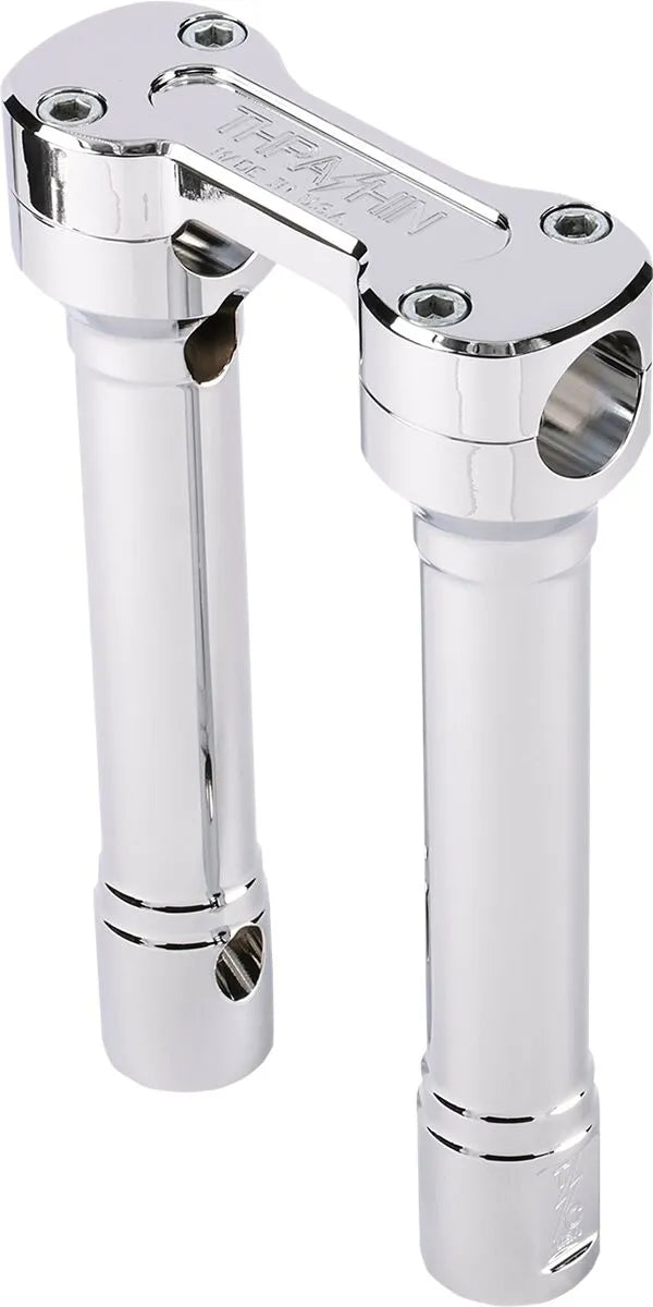 Thrashin Supply Co. Hole Shot Risers - 8" Chrome