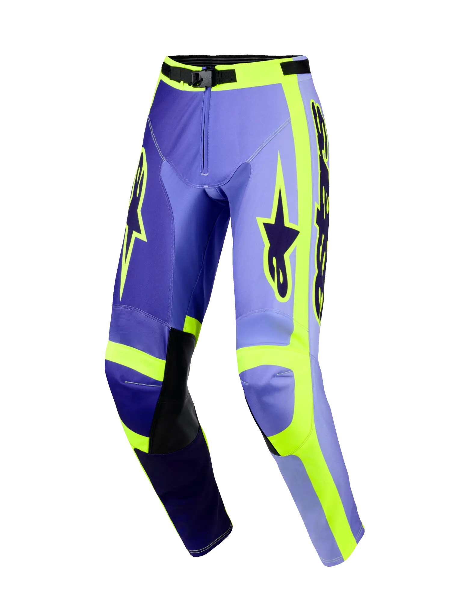 Alpinestars Racer Portl Pants - Purple/Yellow