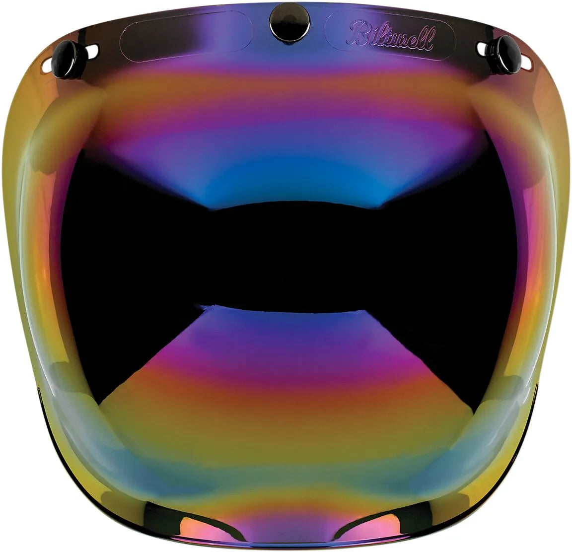 Biltwell Bubble Anti-Fog Rainbow Mirror Shield