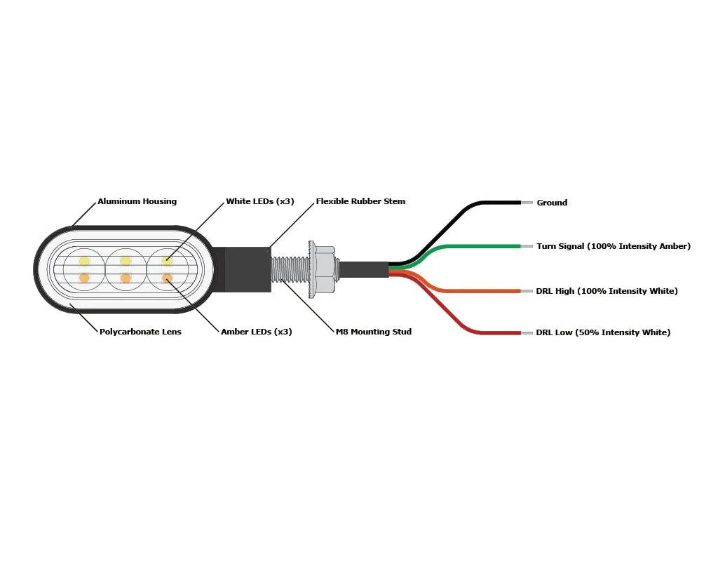 Denali T3 Switchback Led Turn Signals