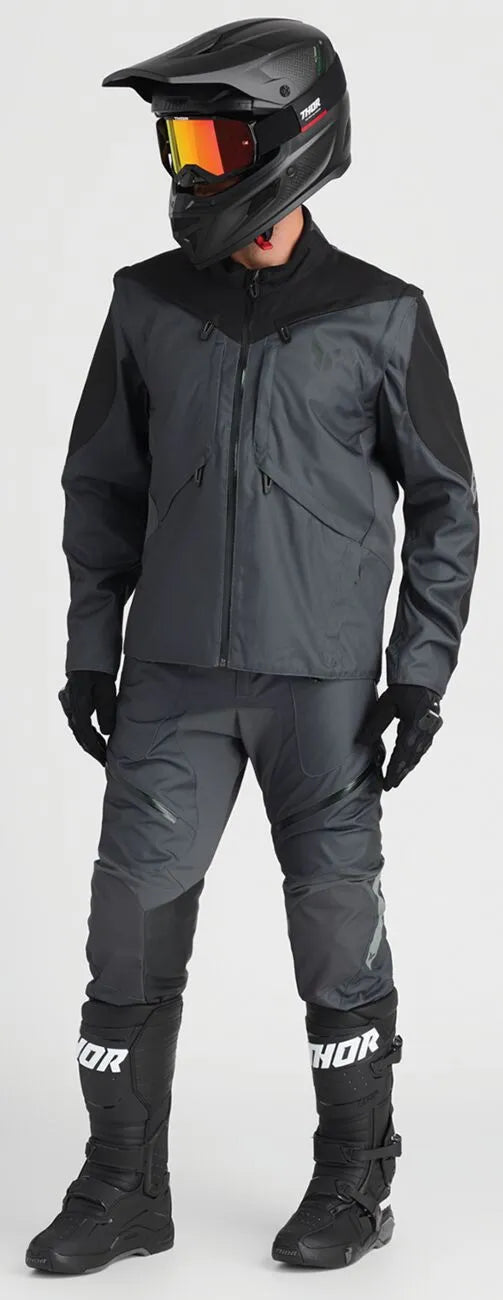 Thor Terrain Gloves - Black/Charcoal