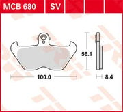 Trw Sv Series Sintermetall Bremsbeläge (Vorne) - Vorne