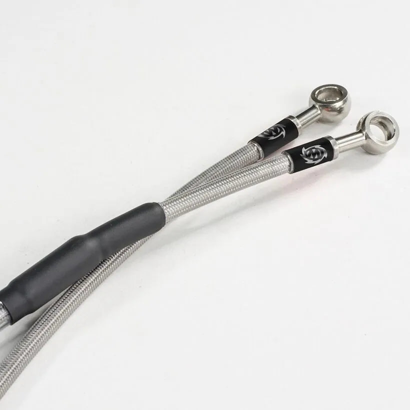 Moto-master Stainless Steel Braided Brake Lines Kit