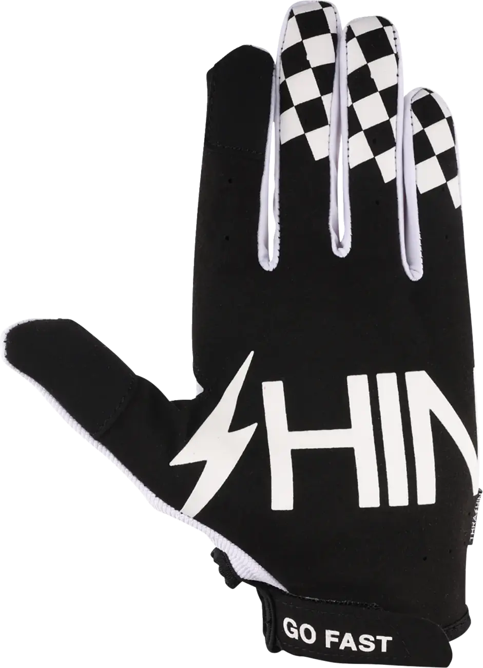 Thrashin Supply Co - Go Fast Stealth Gloves White