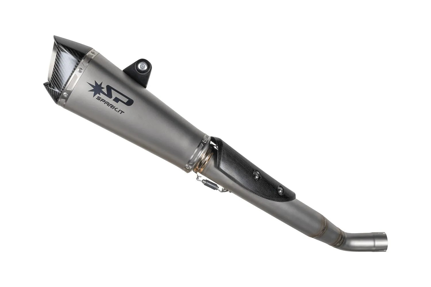 Spark Konix Evo Auspuffanlage Titan/Carbon Fiber