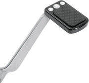 Drag Specialties Brake Pedal Cover - Black Billet Aluminum