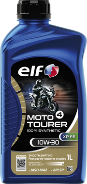ELF Moto 4 Tourer XP FE 10W-30 Synthetic Engine Oil 1L